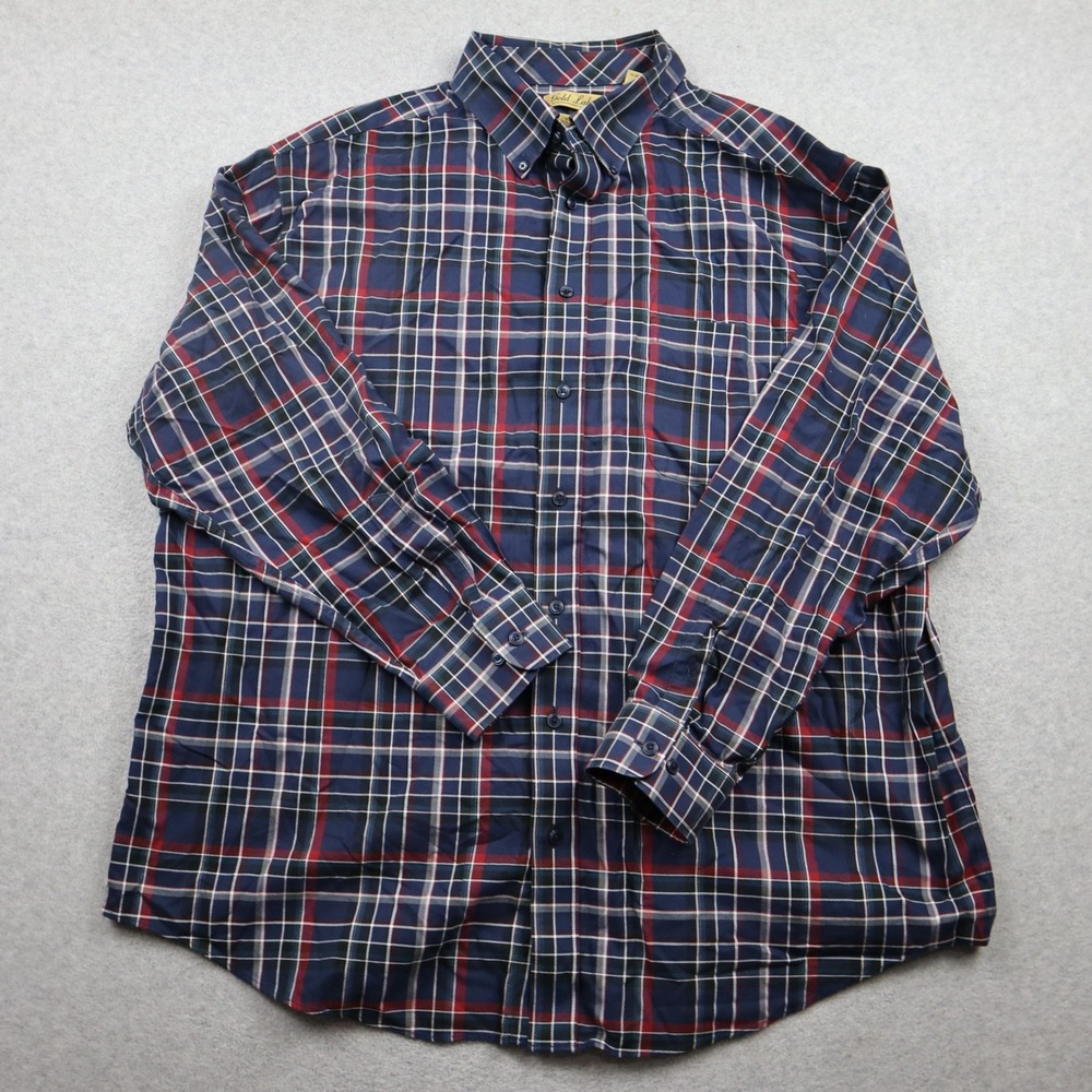 Roundtree & Yorke Shirt Mens 2XB Gold Label Non-Iron Perfect Performance Button
